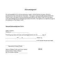 printable notary forms fill