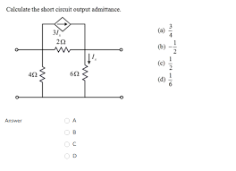 Calculate The Short Circuit Output