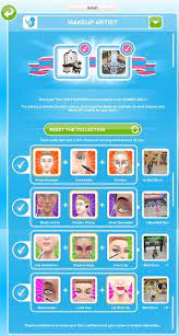 makeup artist hobby the sims freeplay