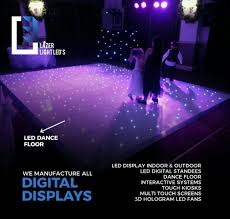 led display dance floor system for