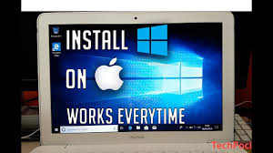 install windows 10 on any mac without