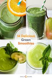 14 Deliciously Healthy Green Smoothie Recipes Daily Burn
