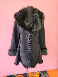 Jones New York Vintage Faux Fur Coat Gem
