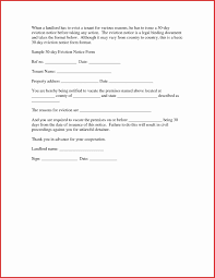 30 Day Eviction Letter Template Collection Letter Template Collection