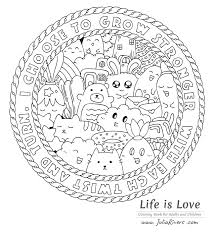 The coloring page usually kids show their interest in. Kawaii Coloring Pages For Adults