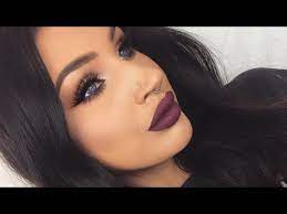 dark lips makeup tutorial