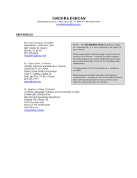 Resume Template References Page Sample Reference Sheet 8 Job Best