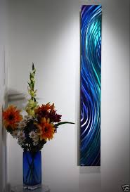 Vertical Metal Wall Sculpture W170