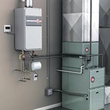 a tankless water heater for e heat
