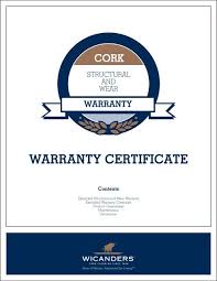 warranty certificate cork avalon