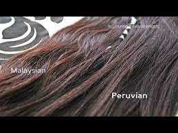 peruvian hair vs msian hair