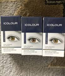 3 new icolour color changing eye drops
