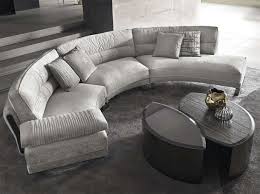rounded sectional sofa mirage by