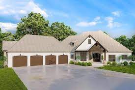 46 House Plans With A 4 Car Garage