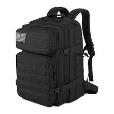 black military 3p tactical 45l backpack