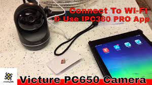 The first thing to do is to download and install the ipc360 app, i tested using the android app with a wifi connection. Victure Pc650 Security Camera Connecting To Wifi Ipc360 Pro App Youtube