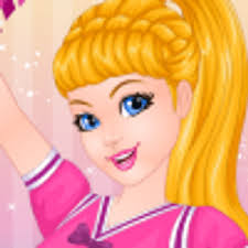 super barbie cheerleading a free