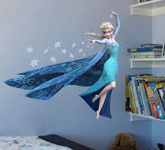 Frozen S Elsa Wall Decal The Coloured