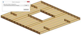 wood framing bim 3d modeling software