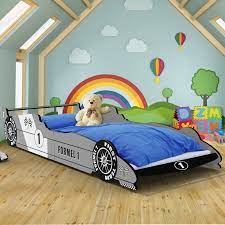 child car bed frame for children kids