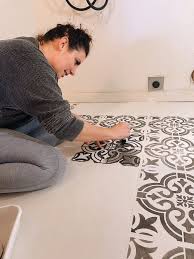how to paint linoleum floors diy