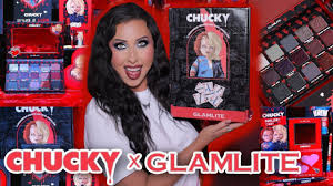 chucky x glamlite collection swatches