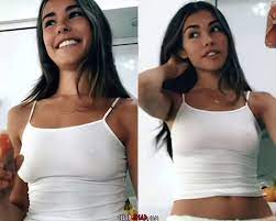Madison Beer Shows Her Nipples In A See Through Top