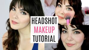 acting headshot make up tutorial