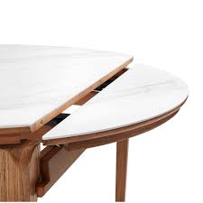 yakhino extendable dining table with 8