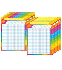 Rainbow Incentive Chart Pack Of 12