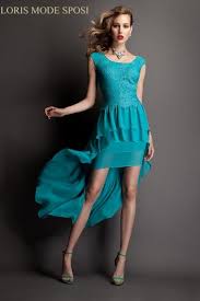 Acquista abito da damigella d'onore corto da milanoo.com. Il Verde Blu Tiffany Nel 2016 Loris Mode Sposi