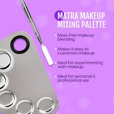 matra professional round makeup mixing