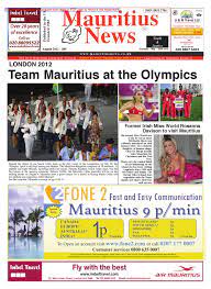 Let's change the world together. Mauritius News August 2012 By Julien Tuyau Issuu