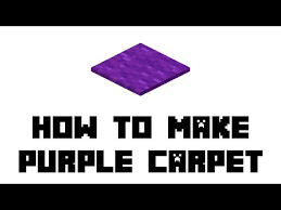 minecraft survival how to make purple