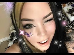 harajuku inspired cheek makeup tutorial
