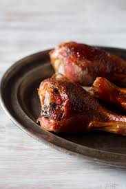 baked bbq turkey legs let you satisfy