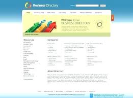 Business Directory Website Template Responsive Template For