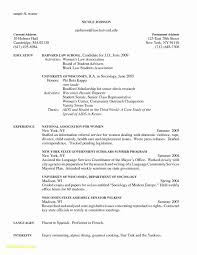 Graduate Resume Example Fresh 51 Resume Example For College Student