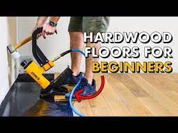 installing hardwood flooring for the
