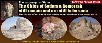 Image result for how Sodom and Gomorrah were destroyed