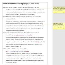 sample annotated bibliography   sop examples How To Write an Annotated Bibliography World Geography    