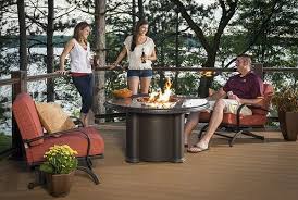 Great Room Colonial Fire Pit Table