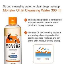 etude house monster oil in cleansing
