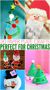 20 paper plate crafts for christmas