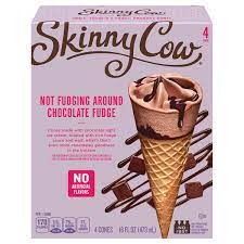 Skinny Cow Ice Cream Cone gambar png