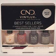 cnd vinylux 2color travel size nail
