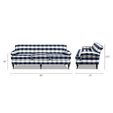 Three Cushion Tightback Sofa Couch