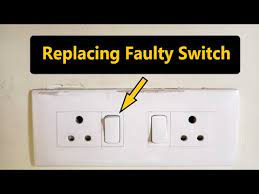 Replacing Faulty Electric Switch On