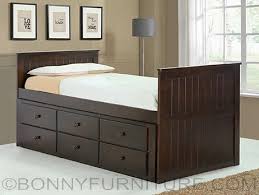 Captain Trundle Bed With Pull Out