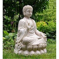 Buddha Garden Statue Fiber Buddha
